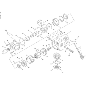 Part Location Diagram of 260-724 Ingersoll Rand Hammer